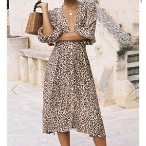 Faithfull The Brand | Marie Louise Midi Dress - M